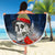 New Zealand ANZAC Day Beach Blanket Freedom Ain't Free