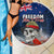 New Zealand ANZAC Day Beach Blanket Freedom Ain't Free