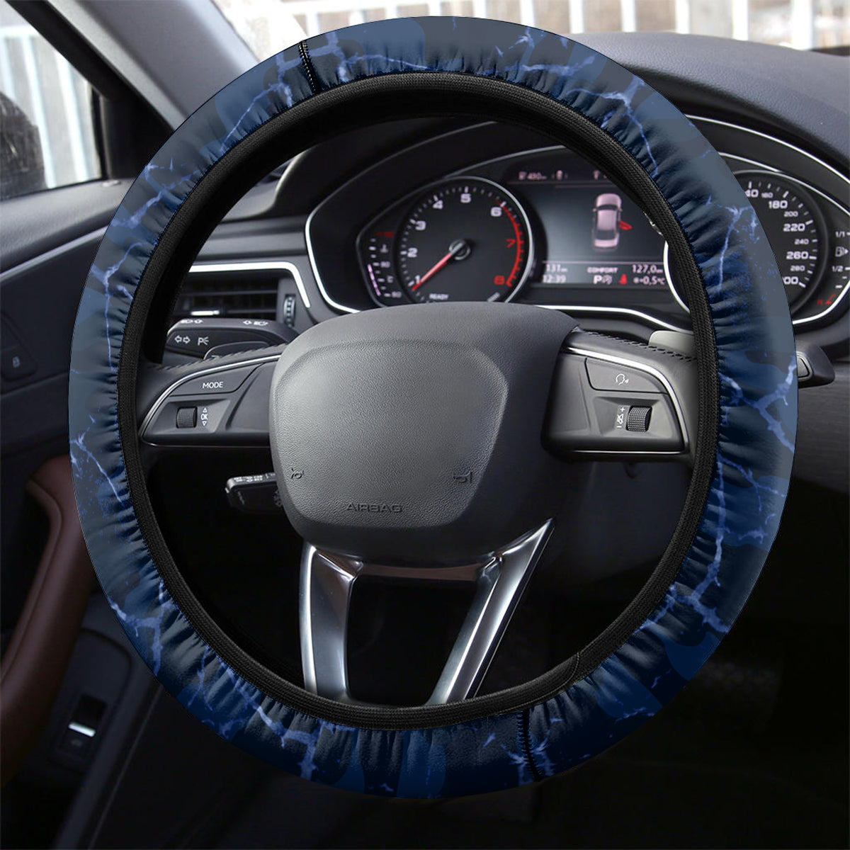New Zealand ANZAC Day Steering Wheel Cover Freedom Ain't Free LT05 - Polynesian Pride