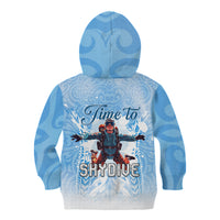 New Zealand Sky Diving Kid Hoodie Lets Get High