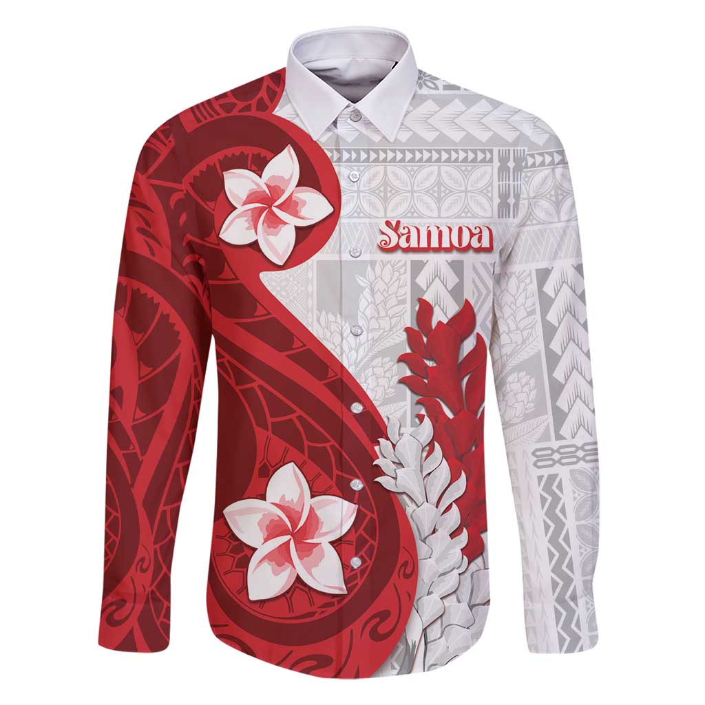 Samoa Teuila 2024 Family Matching Summer Maxi Dress and Hawaiian Shirt Samoan Siapo Pattern Red Version