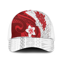 Samoa Teuila 2025 Mesh Trucker Cap Samoan Siapo Pattern Red Version - Polynesian Pride