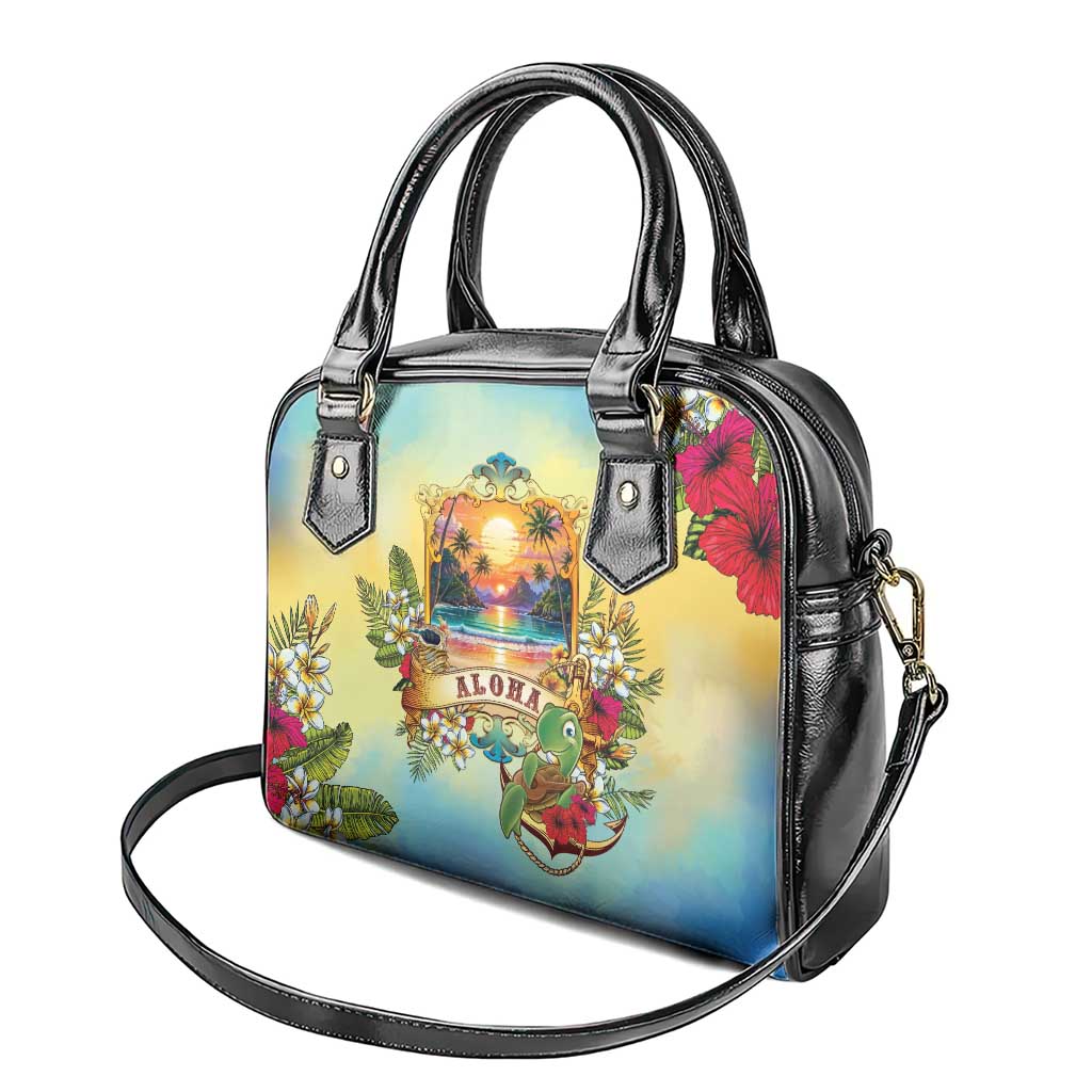 Aloha Hawaii Turtle Shoulder Handbag Retro Style - Polynesian Pride