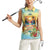 Aloha Hawaii Turtle Women Sleeveless Polo Shirt Retro Style - Polynesian Pride