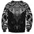 New Zealand Aotearoa Sweatshirt Maori Manta Ray Moko Black - Polynesian Pride