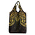 New Zealand Aotearoa Grocery Bag Maori Manta Ray Moko Gold - Polynesian Pride