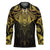 New Zealand Aotearoa Hockey Jersey Maori Manta Ray Moko Gold - Polynesian Pride