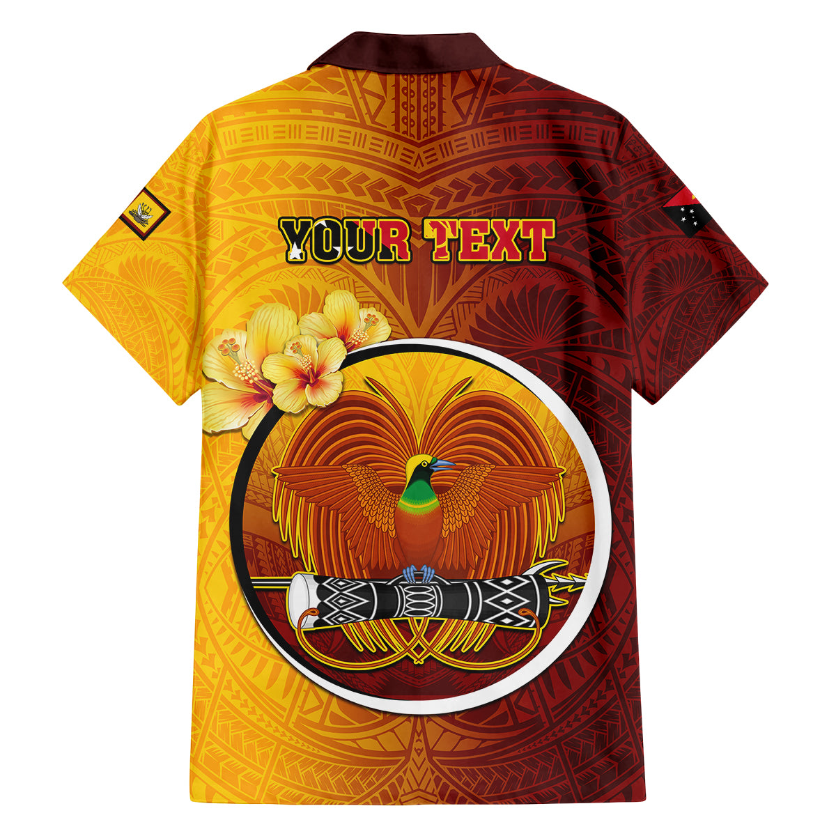Personalized Papua New Guinea Western Province Family Matching Off Shoulder Maxi Dress and Hawaiian Shirt Mix Coat Of Arms Polynesian Pattern LT05 - Polynesian Pride