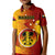 Papua New Guinea Madang Province Kid Polo Shirt Mix Coat Of Arms Polynesian Pattern LT05 Kid Yellow - Polynesian Pride