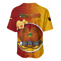 Personalized Papua New Guinea Madang Province Baseball Jersey Mix Coat Of Arms Polynesian Pattern LT05 - Polynesian Pride