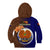 Papua New Guinea Manus Province Kid Hoodie Mix Coat Of Arms Polynesian Pattern LT05 - Polynesian Pride