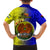 Papua New Guinea Morobe Province Family Matching Off Shoulder Maxi Dress and Hawaiian Shirt Mix Coat Of Arms Polynesian Pattern LT05 - Polynesian Pride