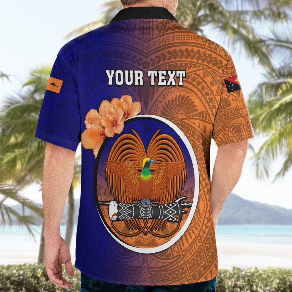 Personalized Papua New Guinea New Ireland Province Hawaiian Shirt Mix Coat Of Arms Polynesian Pattern LT05 - Polynesian Pride