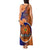 Personalized Papua New Guinea New Ireland Province Tank Maxi Dress Mix Coat Of Arms Polynesian Pattern LT05 - Polynesian Pride