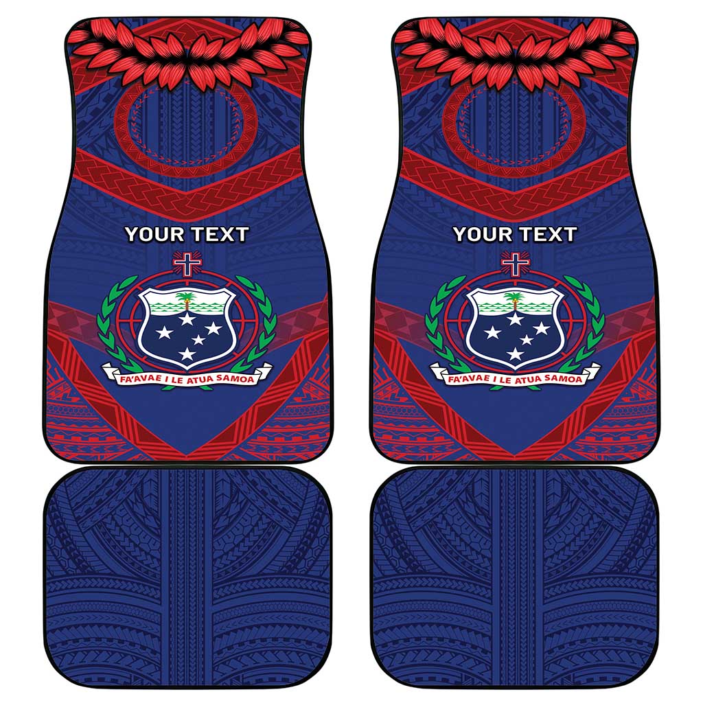 FAST Party Samoa Car Mats Samoan Coat Of Arms Ulafala Style