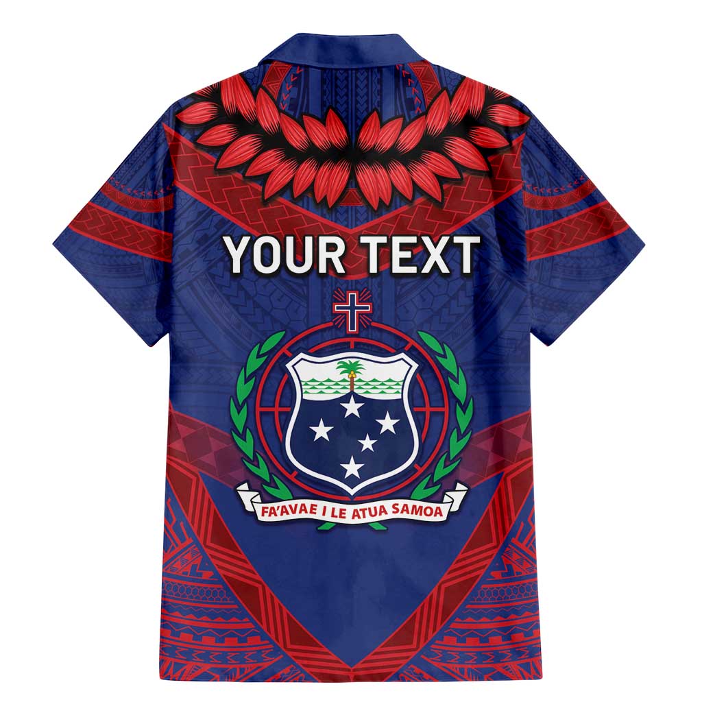 Personalised FAST Party Samoa Family Matching Mermaid Dress and Hawaiian Shirt Samoan Coat Of Arms Ulafala Style LT05 - Polynesian Pride