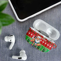Mele Kalikimaka Hawaii Christmas AirPods Case Funny Santa 67 Gen Alpha Slang - Polynesian Pride