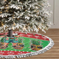 Mele Kalikimaka Hawaii Christmas Tree Skirt Funny Santa 67 Gen Alpha Slang LT05 - Polynesian Pride
