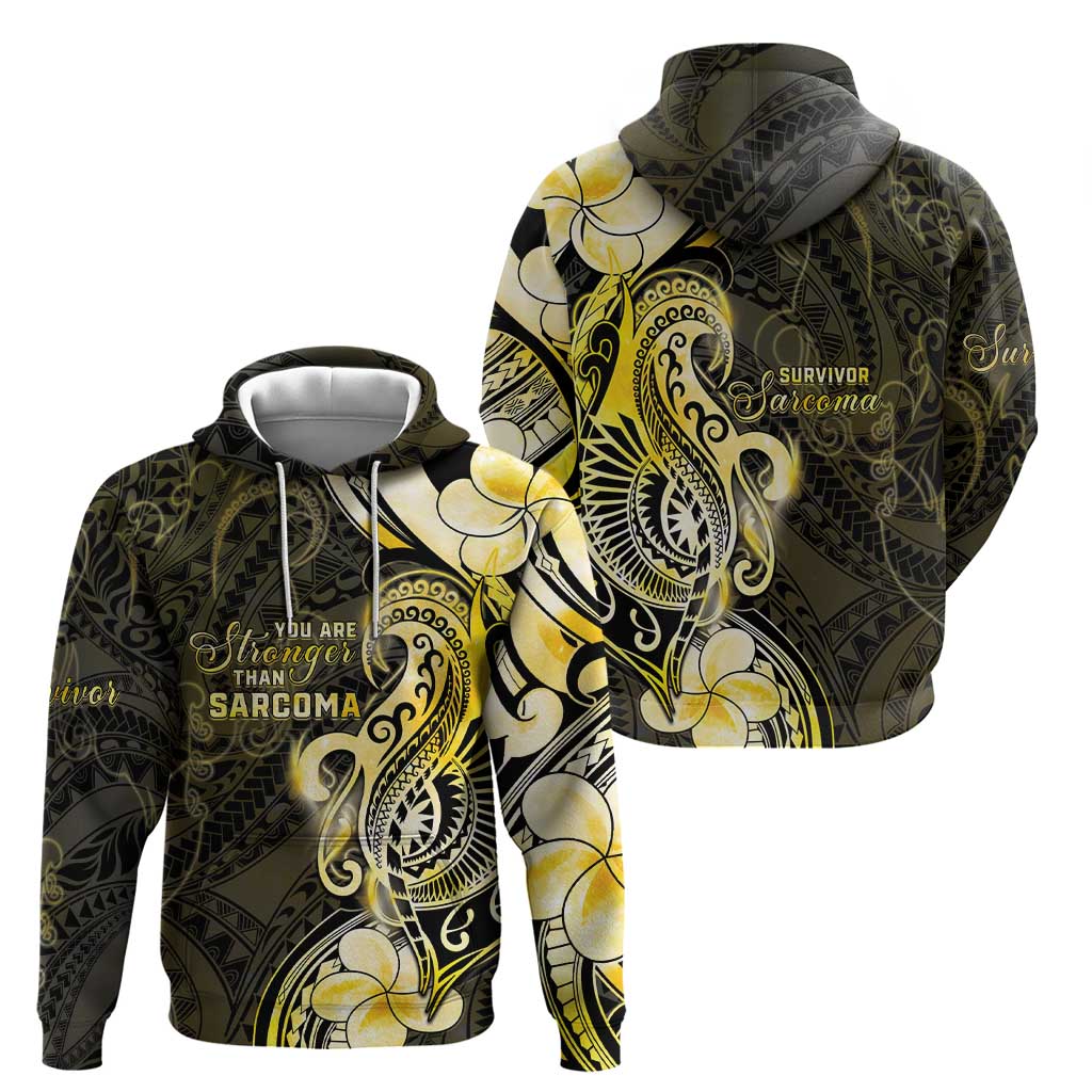 Sarcoma Awareness Hoodie You Are Stronger Than Sarcoma