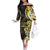 Sarcoma Awareness Off The Shoulder Long Sleeve Dress You Are Stronger Than Sarcoma