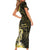 Sarcoma Awareness Short Sleeve Bodycon Dress You Are Stronger Than Sarcoma