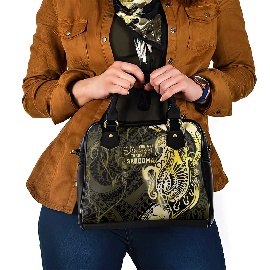 Sarcoma Awareness Shoulder Handbag You Are Stronger Than Sarcoma