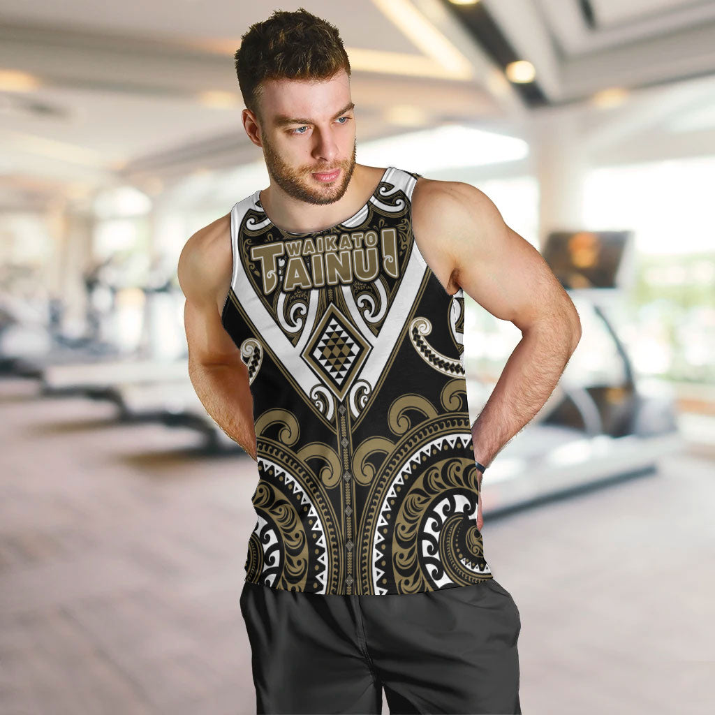 Custom Aotearoa Waikato Tainui Men Tank Top Maori Tribal Pattern