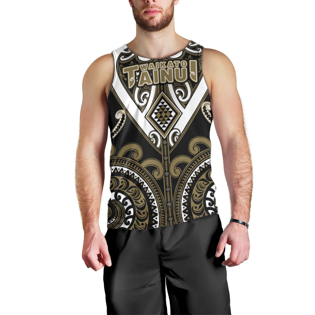 Custom Aotearoa Waikato Tainui Men Tank Top Maori Tribal Pattern