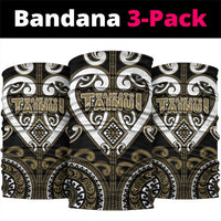 Aotearoa Waikato Tainui Neck Gaiter Maori Tribal Pattern