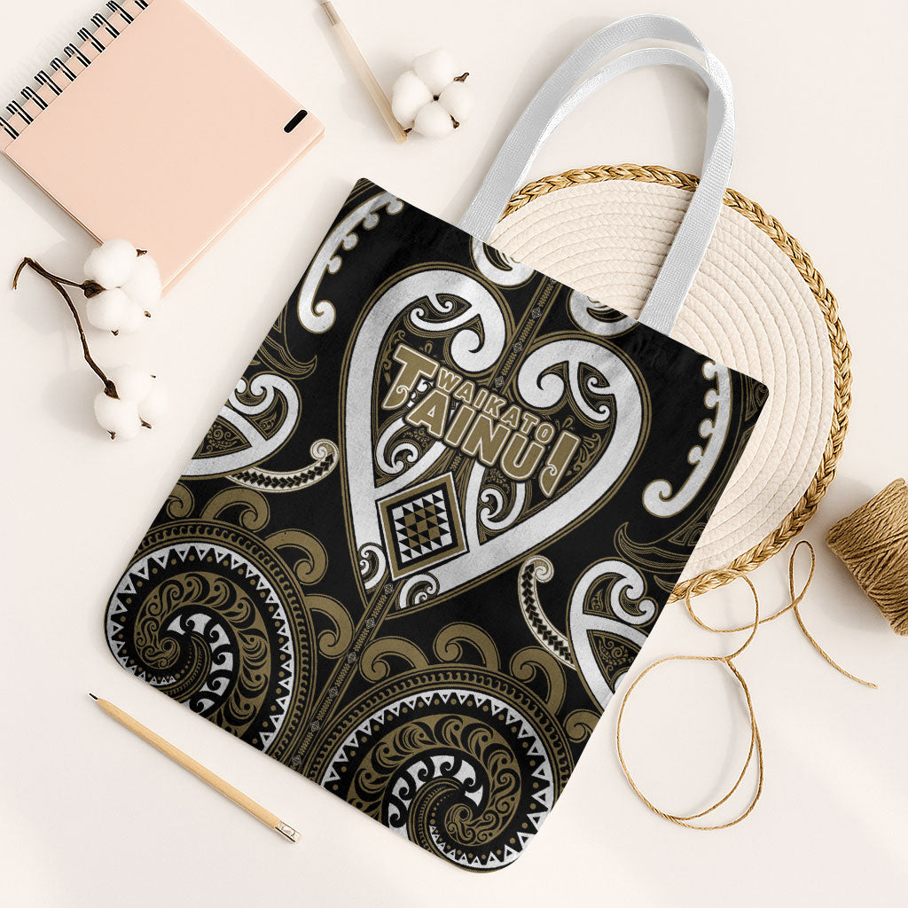 Aotearoa Waikato Tainui Tote Bag Maori Tribal Pattern