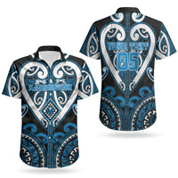 Custom Aotearoa Ngati Kahungunu Couples Matching Mermaid Dress and Hawaiian Shirt Maori Tribal Pattern