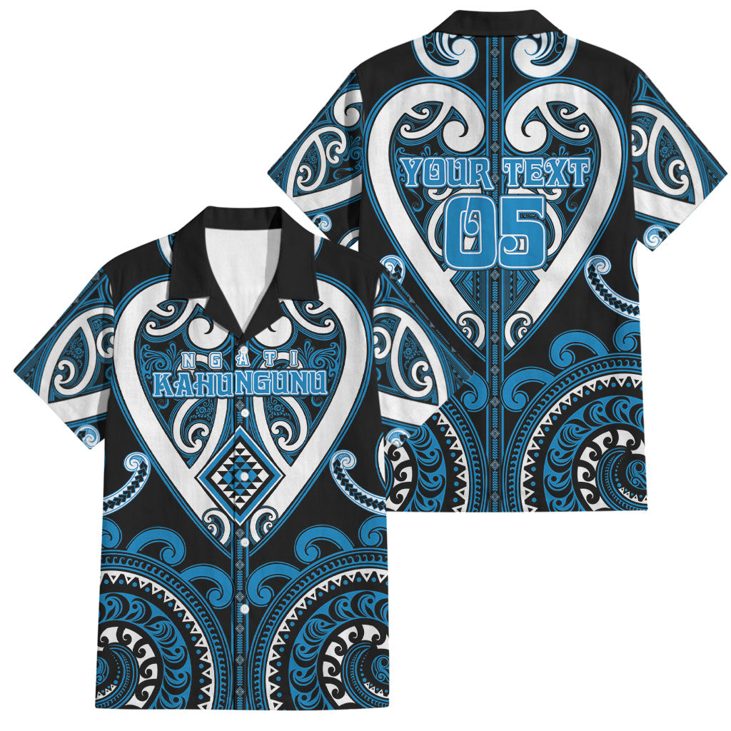 Custom Aotearoa Ngati Kahungunu Family Matching Mermaid Dress and Hawaiian Shirt Maori Tribal Pattern