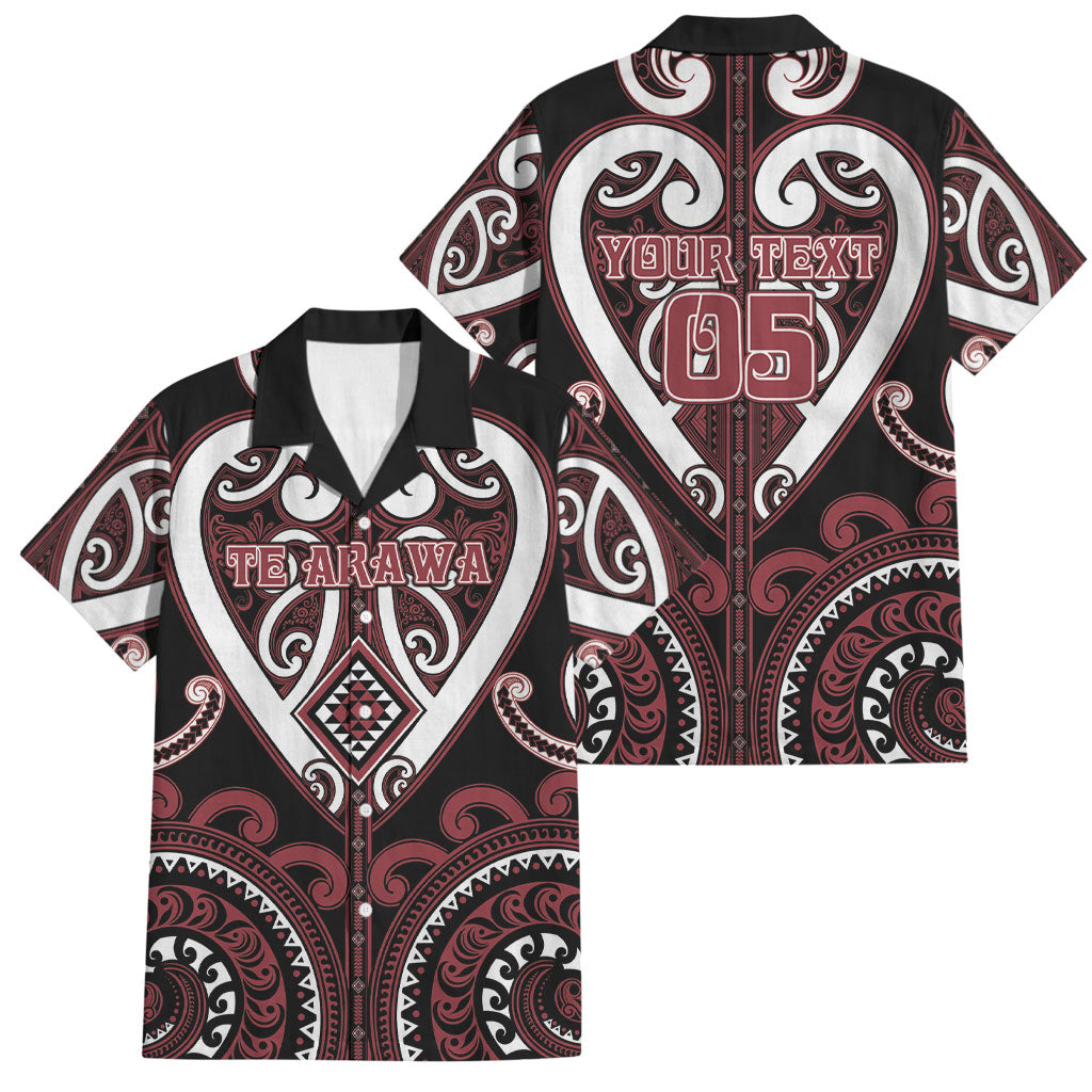 Custom Aotearoa Te Arawa Family Matching Puletasi and Hawaiian Shirt Maori Tribal Pattern