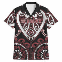 Custom Aotearoa Te Arawa Hawaiian Shirt Maori Tribal Pattern