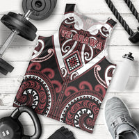 Custom Aotearoa Te Arawa Men Tank Top Maori Tribal Pattern