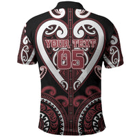 Custom Aotearoa Te Arawa Polo Shirt Maori Tribal Pattern