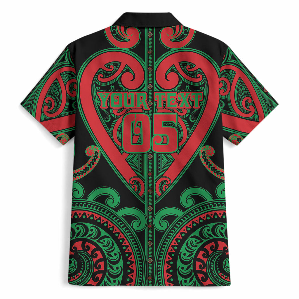 Custom Aotearoa Ngai Tuhoe Hawaiian Shirt Maori Tribal Pattern