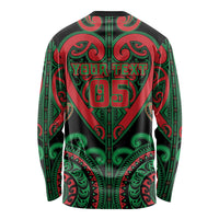 Custom Aotearoa Ngai Tuhoe Long Sleeve Shirt Maori Tribal Pattern