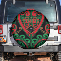 Aotearoa Ngai Tuhoe Spare Tire Cover Maori Tribal Pattern