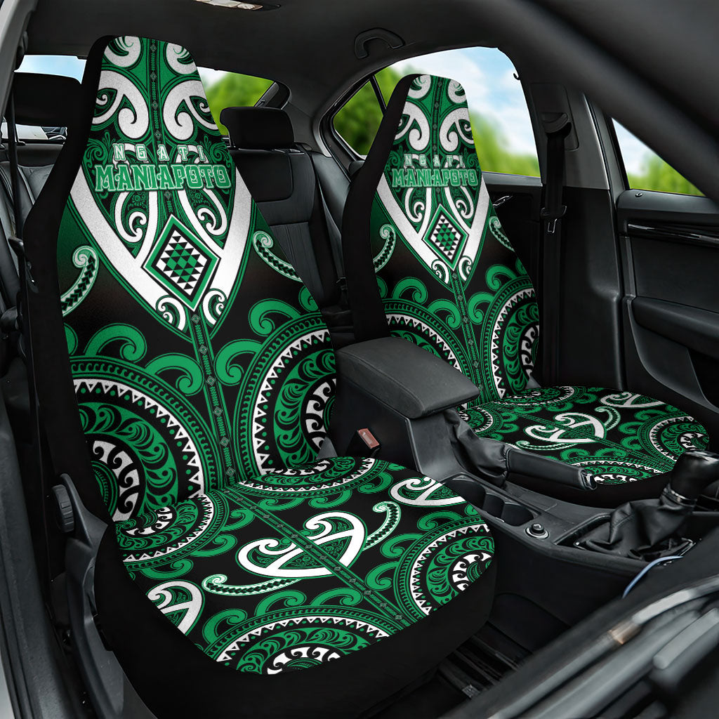 Aotearoa Ngati Maniapoto Car Seat Cover Maori Tribal Pattern