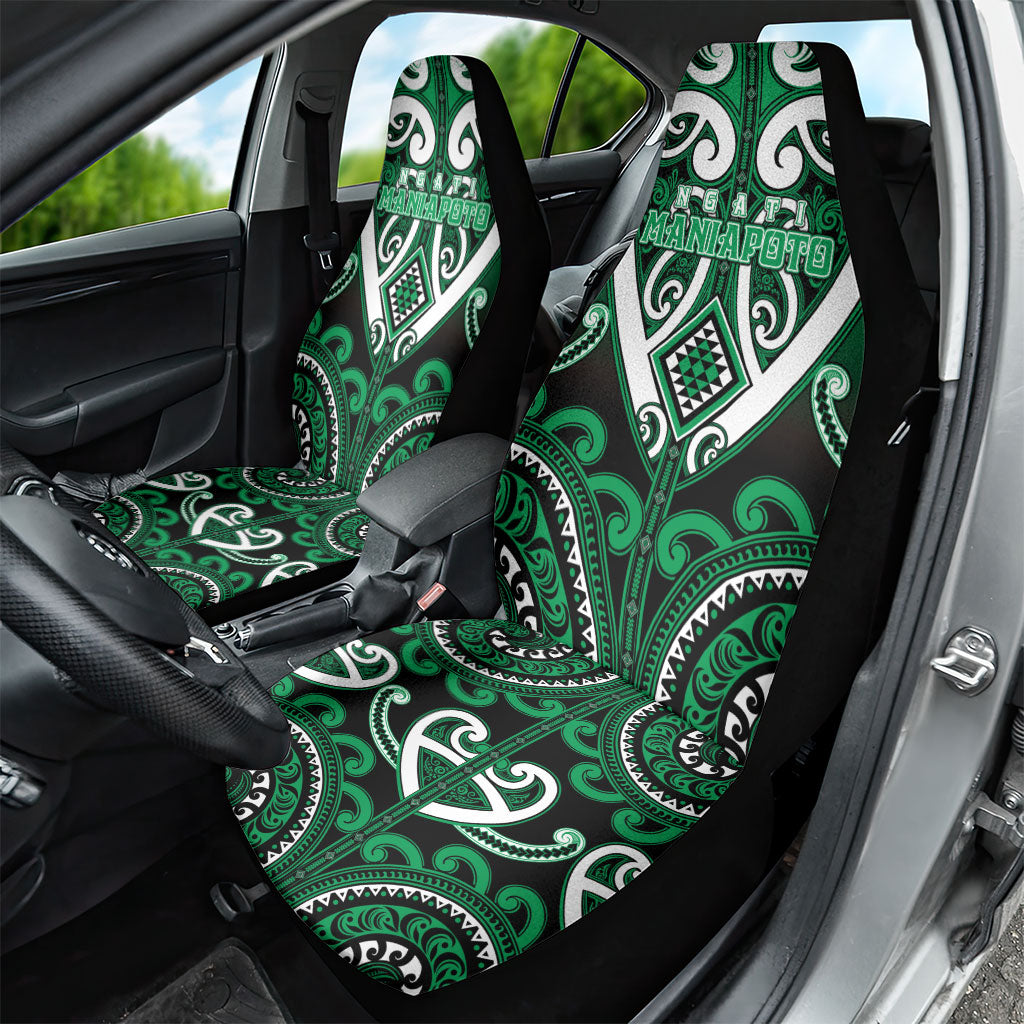 Aotearoa Ngati Maniapoto Car Seat Cover Maori Tribal Pattern