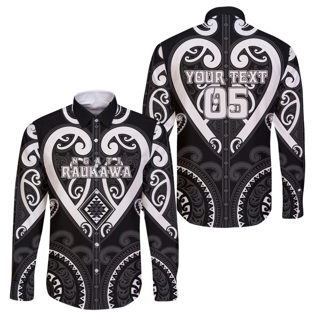 Custom Aotearoa Ngati Raukawa Family Matching Mermaid Dress and Hawaiian Shirt Maori Tribal Pattern