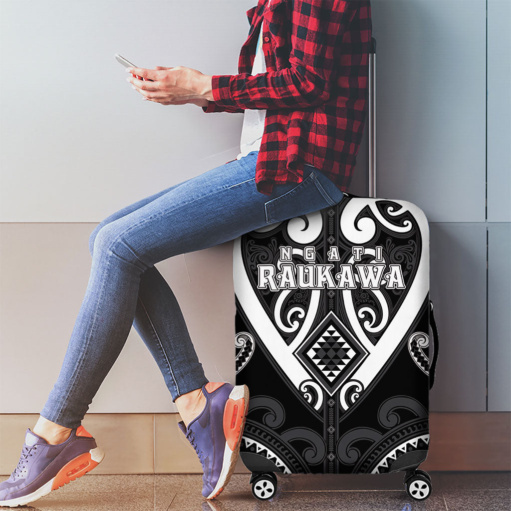 Aotearoa Ngati Raukawa Luggage Cover Maori Tribal Pattern