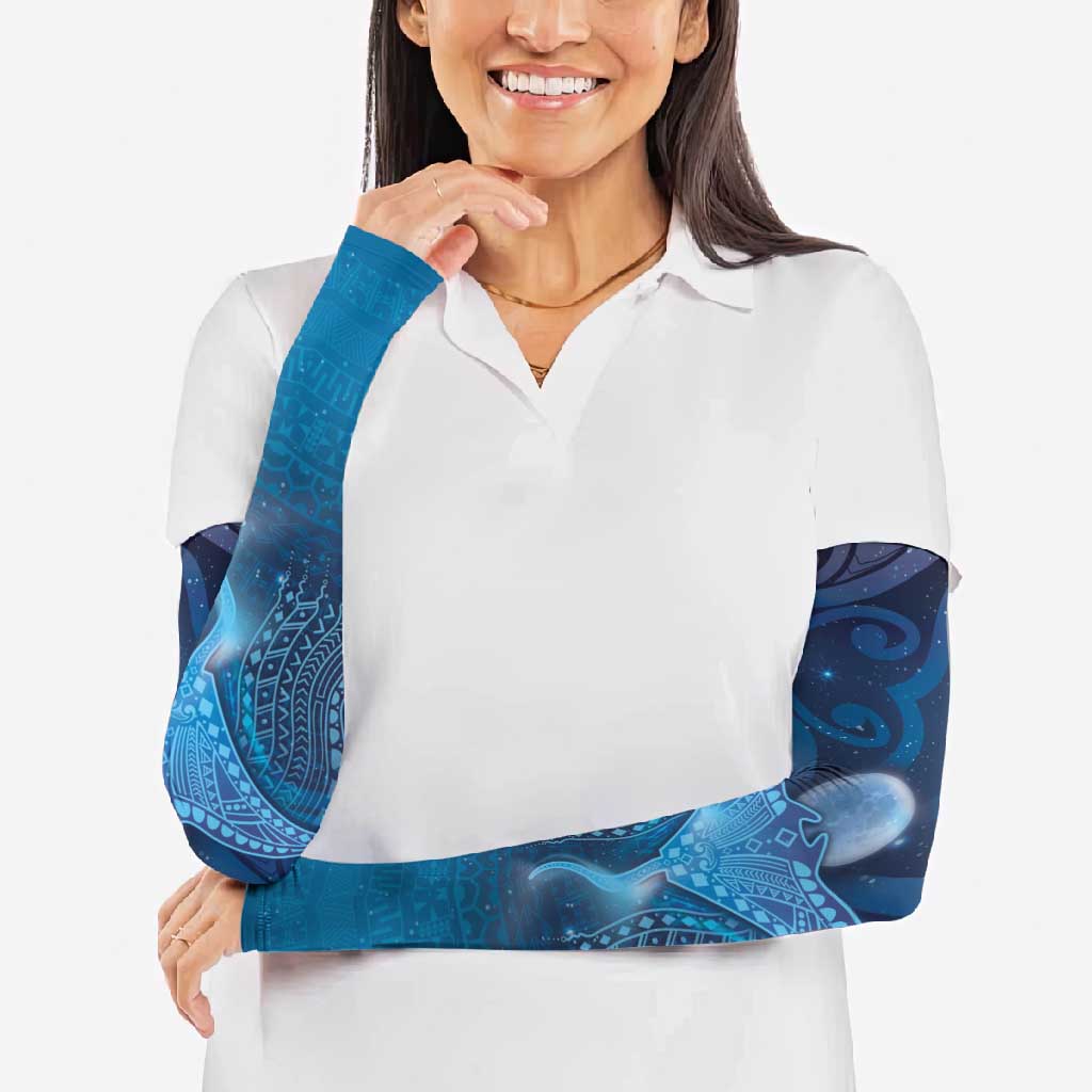 Polynesia Manta Ray Arm Sleeves Let's The Sea Set You Free - Polynesian Pride