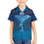 Polynesia Manta Ray Family Matching Off Shoulder Maxi Dress and Hawaiian Shirt Let's The Sea Set You Free - Polynesian Pride