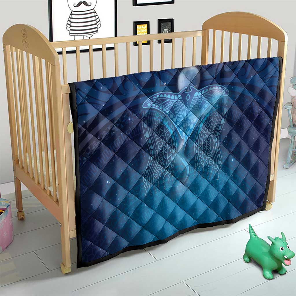 Polynesia Manta Ray Quilt Let's The Sea Set You Free - Polynesian Pride