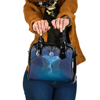 Polynesia Manta Ray Shoulder Handbag Let's The Sea Set You Free - Polynesian Pride