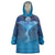 Polynesia Manta Ray Wearable Blanket Hoodie Let's The Sea Set You Free - Polynesian Pride