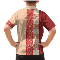 Papua New Guinea Family Matching Mermaid Dress and Hawaiian Shirt Oro Tapa Pattern LT05 - Polynesian Pride