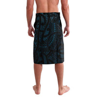 New Zealand Sea Week Lavalava Maori Wave Pattern Ocean Blue
